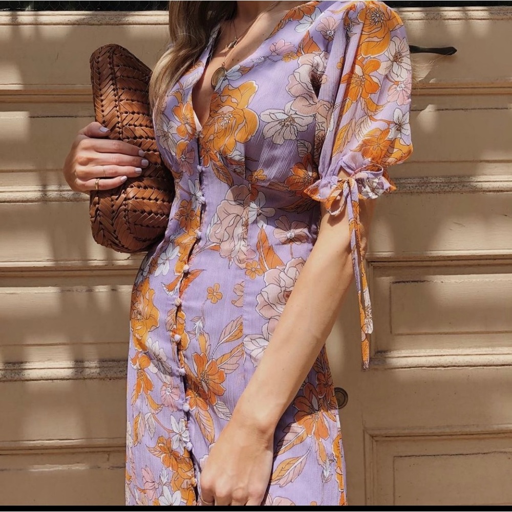 ASTR the Label floral dress